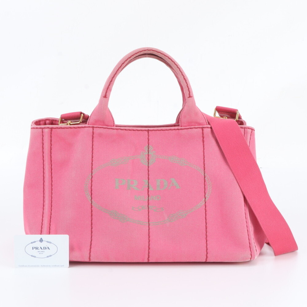 Prada Nagoya Takashimaya Guarantee Card Included Canapa 1BG642 2-Way Shoulder...